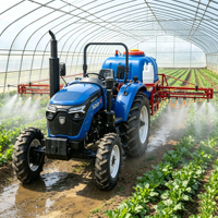 50PK Vierwiel Mini Trekker 4WD/2WD Landbouw Tuin Kas Boomgaard Gebruiksmachines Dieselmotor Tractoren met Fabrieksprijs
