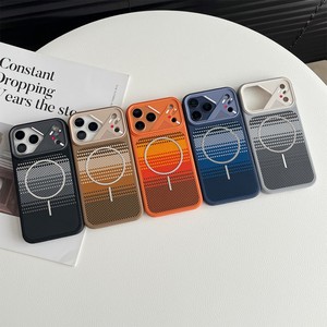High quality Carbon fiber texture Magnetic Mobile phone case for <b>iPhone</b> 17 16 15 <b>14</b> <b>pro</b> <b>max</b> Frosted <b>Camera</b> protection cover back - Product Image 1