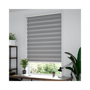 Tende a Rullo Elettriche a Batteria a Doppio Strato, Regolabili Giorno/<span class=keywords><strong>Notte</strong></span>, con Controllo della Luce per Soggiorno e Studio - Product Image 1