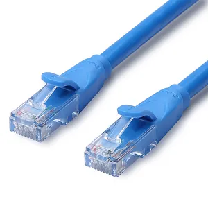 Paisible paisible Mindpure Pass Fluke Channel Link Test Câble réseau en cuivre Catégorie 6 Pure Cat 6a 8p8c Utp Lan Cable Bleu pour Ip Web Cam