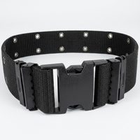 Ceintures de sécurité à boucle à dégagement rapide, sangle en polyester 100 % écologique, accessoires d'uniforme OEM, MOQ 500 pièces, fabriqué au Pakistan