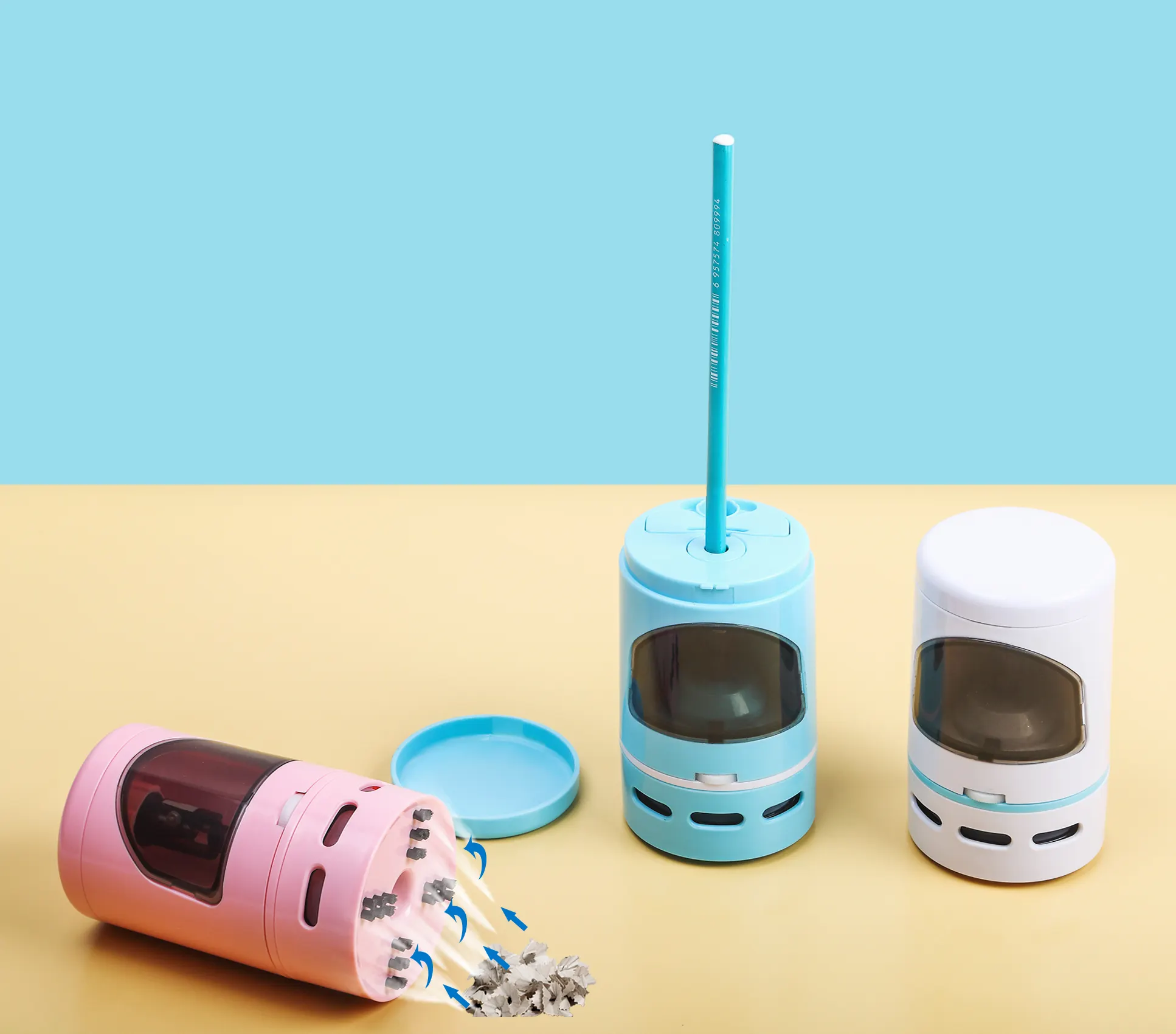 Высококачественные инструменты для заточки карандашей для глаз, цветная Косметическая точилка для карандашей