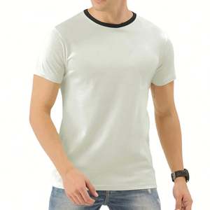 Camisetas Casuales Transpirables para Hombre al Mejor Precio, 220 Gramos, Lisas, 100% Algodón, Servicio OEM, Nuevo Diseño - Product Image 1