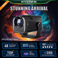 Nouveauté HY320MINI 720 P Projecteur automatique portable pour cinéma maison, projecteur intelligent Android WiFi mini 720 P