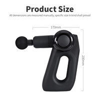 Pistolet de massage à percussion pour tissus profonds, à angle réglable, haute qualité, batterie au lithium durable, pour le corps et le dos - Offre Spéciale
