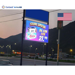 Canbest APro P8 8Mm 2880x1920Mm 9.45x 6.3ft 10000nit Double face esterno Display pubblicitario schermo cartellone in Usa - Product Image 3