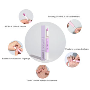 2合1角质层推油笔2毫升薰衣草气味指甲护理笔天然角蛋白维生素e防漏设计温和护理干燥 - Product Image 5