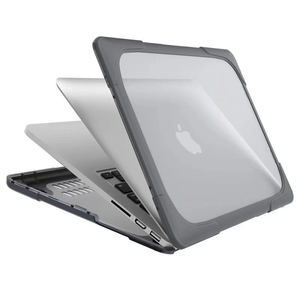 <span class=keywords><strong>Housse</strong></span> de protection rigide à double couche et antichoc <span class=keywords><strong>pour</strong></span> ordinateur portable de <span class=keywords><strong>16</strong></span> <span class=keywords><strong>pouces</strong></span> <span class=keywords><strong>pour</strong></span> <span class=keywords><strong>MacBook</strong></span> <span class=keywords><strong>Pro</strong></span> M1 PC Material Protector Case Stand Computer Usage - Product Image 4