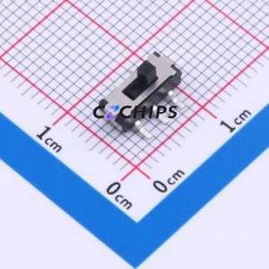 HX MST22D18G2 Slide Switch SMD Switch Double Pole Double Throw Rectangle Pin Header SMD Tab 9.1mm - Product Image 1