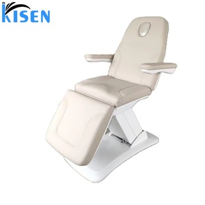 KISEN Hot Sale Luxury Beauty Salon <b>Bed</b> 3 Motors Electric Massage Cosmetic <b>Table</b> Chair Facial Electric Massage <b>Table</b> <b>Bed</b> Spa <b>Bed</b> - Product Image 1