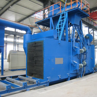 Jiangsu Delong Machine de sablage électrique Nouvelle machine de grenaillage à noyau en acier Nettoyage automatique Brunissage État utilisé