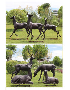 Escultura <span class=keywords><strong>de</strong></span> ciervo <span class=keywords><strong>de</strong></span> bronce fundido relieve <span class=keywords><strong>de</strong></span> bronce forjado personalizado retratos <span class=keywords><strong>de</strong></span> personajes folclóricos ganado Ejército Rojo campana <span class=keywords><strong>de</strong></span> bronce cobre t - Product Image 6
