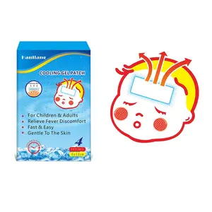 High quality children temperature reduce patch reduce fever quickly cooling gel patch