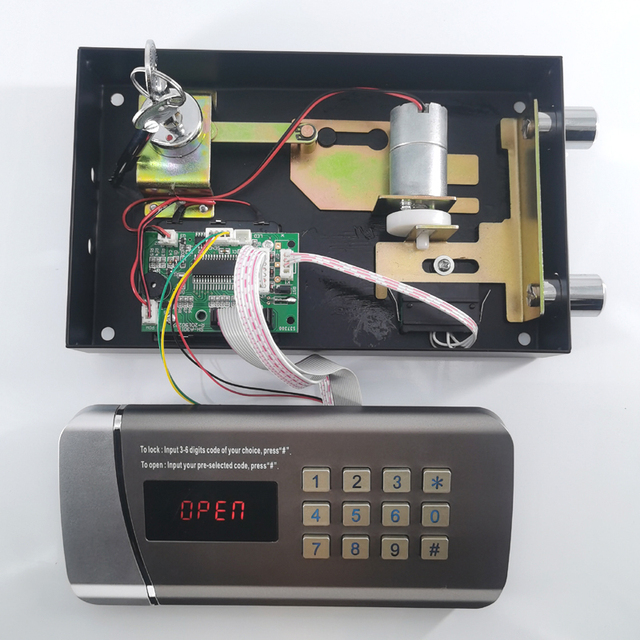 Motorized Locking System Combination Code Digital Electronic Safe Lock for Hotel Safe Box