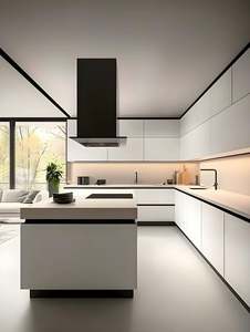 <b>Kitchen</b> <b>Furniture</b> Wood Cabinetry Manufacturing <b>Kitchen</b> Cabinets <b>Kitchen</b> Cabinet Set - Product Image 6