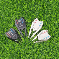 Outil de réparation de divots de golf personnalisable de haute qualité Sparta, fourche de green multifonctionnelle, marqueur de balle True Putt rouge, blanc et bleu