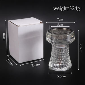 Ciotola per narghilè personalizzata con Design speciale con Design a forma di narghilè in vetro ciotola in ceramica di vetro accessori per argilla <span class=keywords><strong>Shisha</strong></span> Set di ciotole personalizzate - Product Image 6