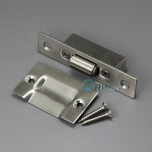 <span class=keywords><strong>ECREW</strong></span> Cierre de resorte de alta resistencia ajustable de acero inoxidable para gabinete, pestillo oculto superior, bisagra de montaje para puerta con rodillo de bola - Product Image 2