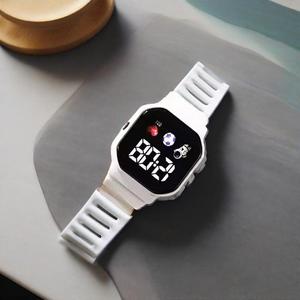 Reloj LED digital, silicona barata para deportes estudiantiles - Product Image 1