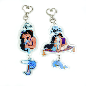 Móc Khóa Anime <span class=keywords><strong>Acrylic</strong></span> Tùy Chỉnh Epoxy Màu Mờ Lấp Lánh Quyến Rũ Trong Suốt In UV Thiết Kế Thực Hiện - Product Image 1