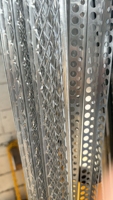Australie marché bâtiment stuc métal élargi Angle perle plâtre protection murale 32*32mm aluminium coin garde