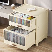 Empilable Pliable avec poignée armoire vêtements organisateur armoire de rangement boîte tiroir ménage articles divers récipient en plastique