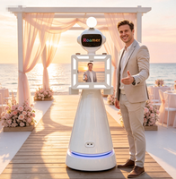 Photomaton Robotisé Mobile pour Mariages et Événements – Location avec Impression à Distance et Fonction d'Édition Automatique pour Services de Location