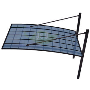 Puerto de policarbonato personalizado para coche, refugio de lluvia para coche, a la venta - Product Image 4