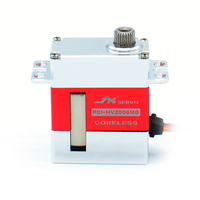 Servomoteur numérique HV sans balais haute vitesse JX Servo PDI-HV2006MG 20,3g avec engrenage métallique pour avion et bateau RC