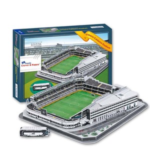 Mini-puzzle de football 3D en papier, modèle cornaline, stade, avec 98 pièces - Product Image 2