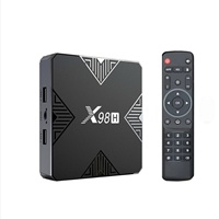 Boîtier TV YDH-X98H Allwinner H618 Quad Core Cortex-A53 Android 12, 4 Go de RAM, 32 Go de ROM, WiFi 6, décodage 6K, lecteur multimédia domestique