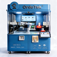Distributeur automatique de café Ordo Tek Coffee Latte Art Bar avec bras robotisé 6 axes, modèle 01 (Chine), pour usage multi-scènes