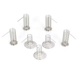 Ressorts de contact de batterie en acier inoxydable de style bobine personnalisés, conversion négatif vers positif pour usage industriel - Product Image 5