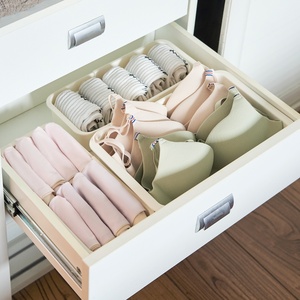 Boîtes de rangement extensibles modernes en plastique PP réglables MONR pour le maquillage et les <span class=keywords><strong>sous</strong></span>-vêtements dans les tiroirs et sur le <span class=keywords><strong>bureau</strong></span> - Product Image 3