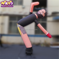 Offre Spéciale Jambes simples ciel danse homme Tube de Danse gonflable Avec logo personnalisé pour la publicité