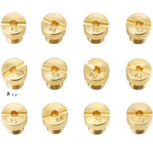 (12 pièces/paquet) filetage 5MM pour carburateur <span class=keywords><strong>DELLORTO</strong></span> SHA carburateur Jet principal PHBG AD/DS Racing injecteur principal buse pilote Jet 45-72 - Product Image 2