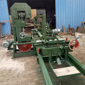 Scie à ruban verticale électrique automatique pour la coupe de bois brut en bûches - Product Image 2