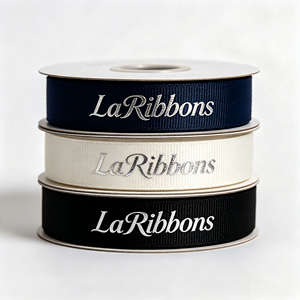 Cinta de Grosgrain Personalizada GRACE RIBBON a Bajo Precio, Certificada por OEKO-TEX, Longitud Personalizable para Envoltura de Regalos - Product Image 4