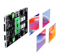 Écran LED COB HD à pas fin contrôlé par PC, boîtier en aluminium moulé sous pression, mur vidéo d'animation, panneau d'affichage publicitaire