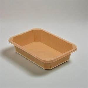 Precio barato desechable rectángulo octogonal papel Kraft ensaladeras con tapas cuencos de sopa para fiesta - Product Image 1