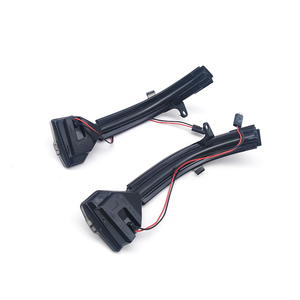 Autodragons - Luz LED Dinámica para Espejo Lateral de Coche, Color Ámbar Ahumado, Intermitente Secuencial para F10 F11 F07 F18 F01 F02 F03 - Product Image 2