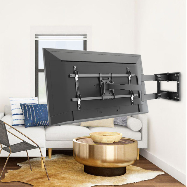 Super Long Arm 1010mm Full Motion TV Mount Swivel 180 Degree 55 Inch 65 Inch 75 Inch 85 Inch TV Mount