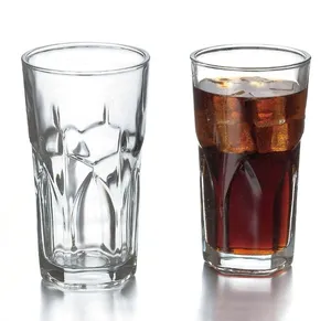 Set di <span class=keywords><strong>Bicchieri</strong></span> in Vetro a Prezzo di Fabbrica, 6 Pezzi, <span class=keywords><strong>Bicchieri</strong></span> per Acqua, Bevande Fredde, Succhi, Bibite, Latte, Caffè - Product Image 1