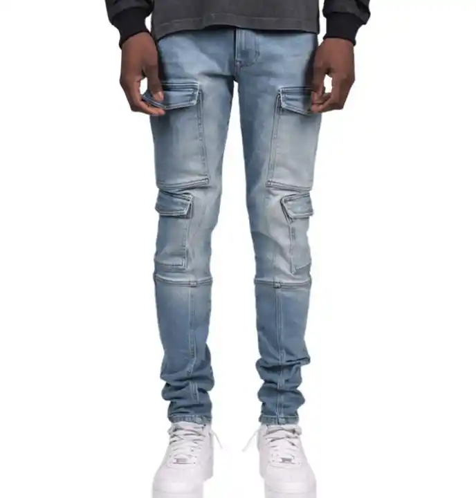 12 Wholesale Men's Stretch Denim Jeans - at - wholesalesockdeals.com