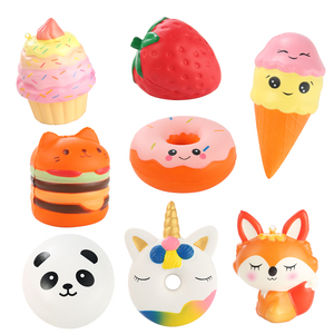 Juguetes Antiestrés de Frutas Suaves de Alta Calidad al por Mayor de Fábrica, Juguetes Sensoriales Ecológicos de PU con Forma de Comida, Juguetes Elásticos para Niños - Product Image 2