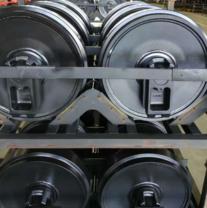 Rueda Guía y Rodillo Tensor Auténticos para Caterpillar CAT6020, Conjunto de Ruedas de Servicio Pesado para Equipos de Minería, Componente del Tren de Rodaje - Product Image 3