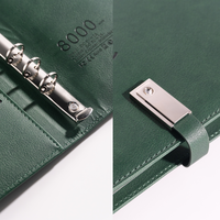 CARDSILK Carnet de notes personnalisé avec batterie externe et logo, format A5, journal intelligent à chargement sans fil pour cadeaux d'affaires 2025, avec câble USB et coffret cadeau