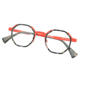 Yasee Nuova Montatura per Occhiali in Metallo e Acetato di Alta Qualità, Design alla Moda, Pronta Consegna - Product Image 4