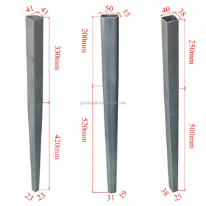 Silver Heavy-Duty Adjustable Furniture Feet Non-Slip <strong>Levelling</strong> Screws Pads Furniture <strong>Legs</strong> Steel Furniture Hardware <strong>Leg</strong> <strong>for</strong> Desk - Product Image 1
