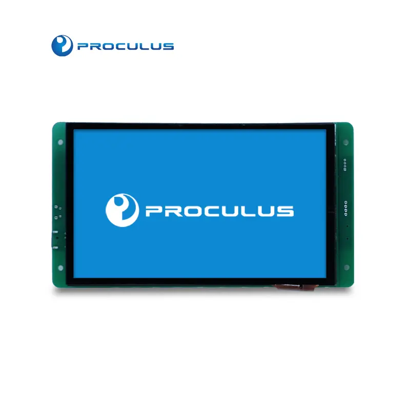 Proculus 7 אינץ Uart מגע מסך Lcd גמיש Oled מציג מגע תצוגת לוח עמיד למים 100% מקורי צרכן תעשייתי